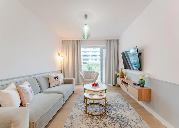 Apartmán B014 White Moon - Basen Bawialnia Fitnes Parking W Cenie Polanki Aqua -